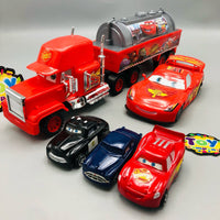 ABS McQueen Luxury Funky Racing Truck & Cars Set