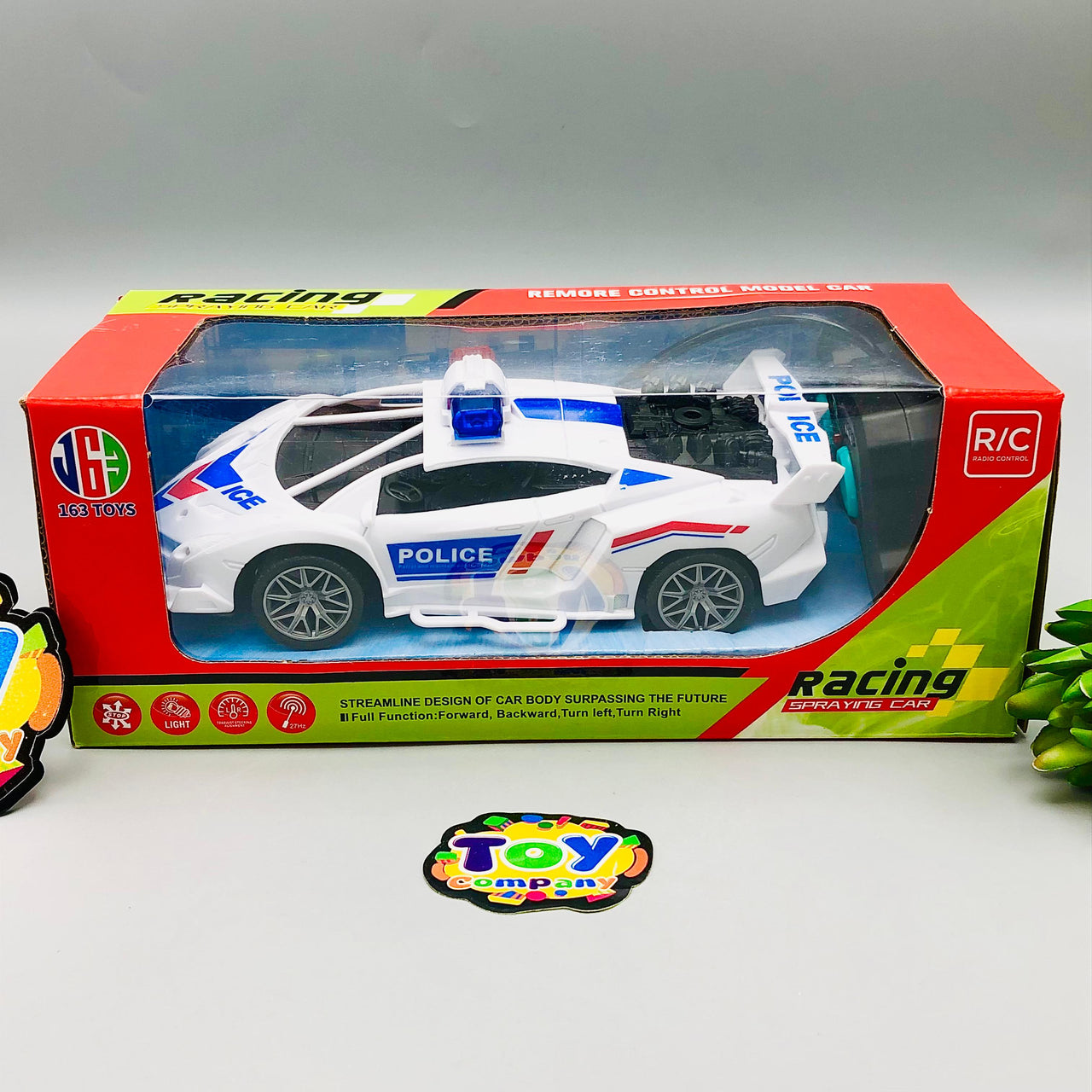 RC Spray Police Racing Car With Light