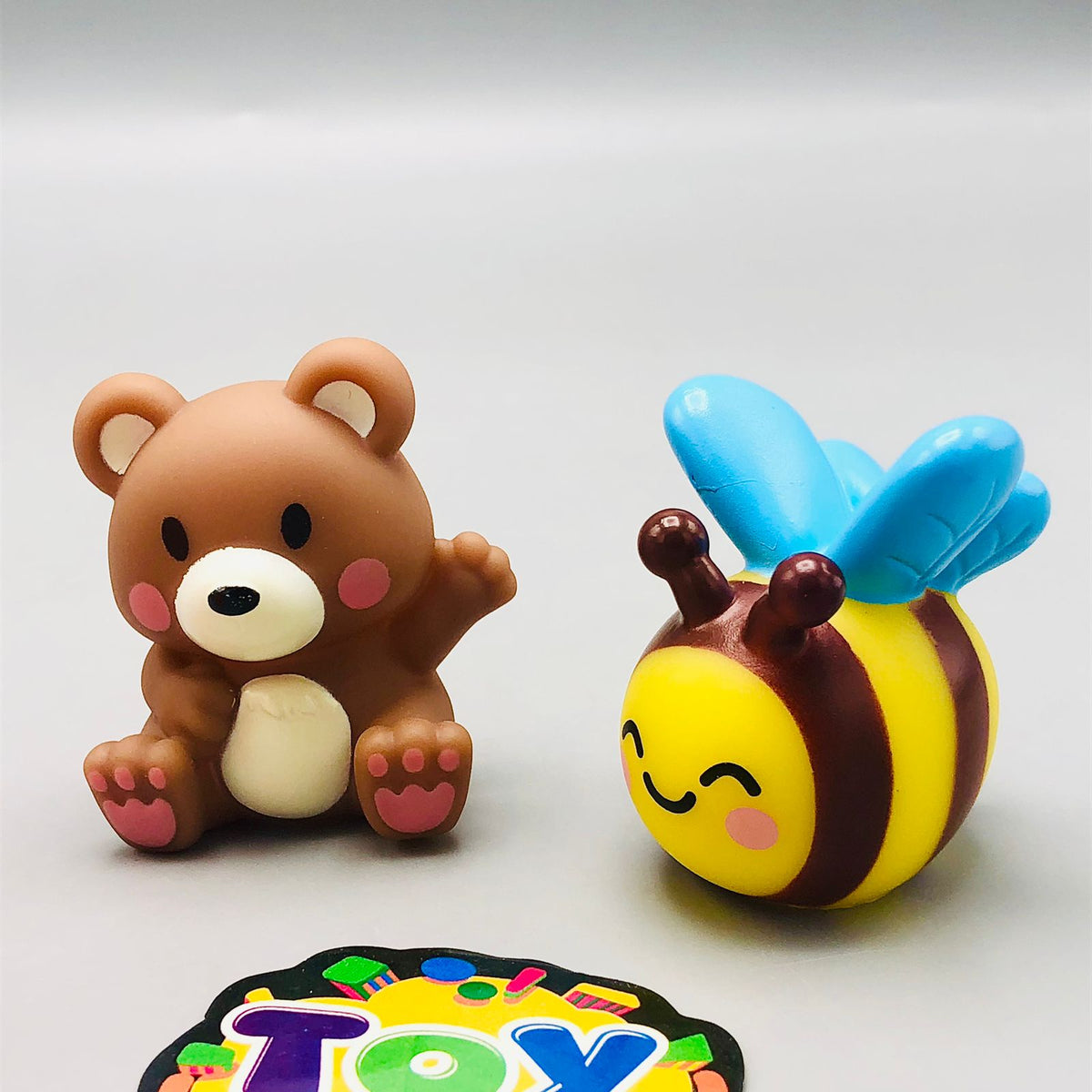 5Pcs Soft Silicon Animal Finger Puppet - Assortment