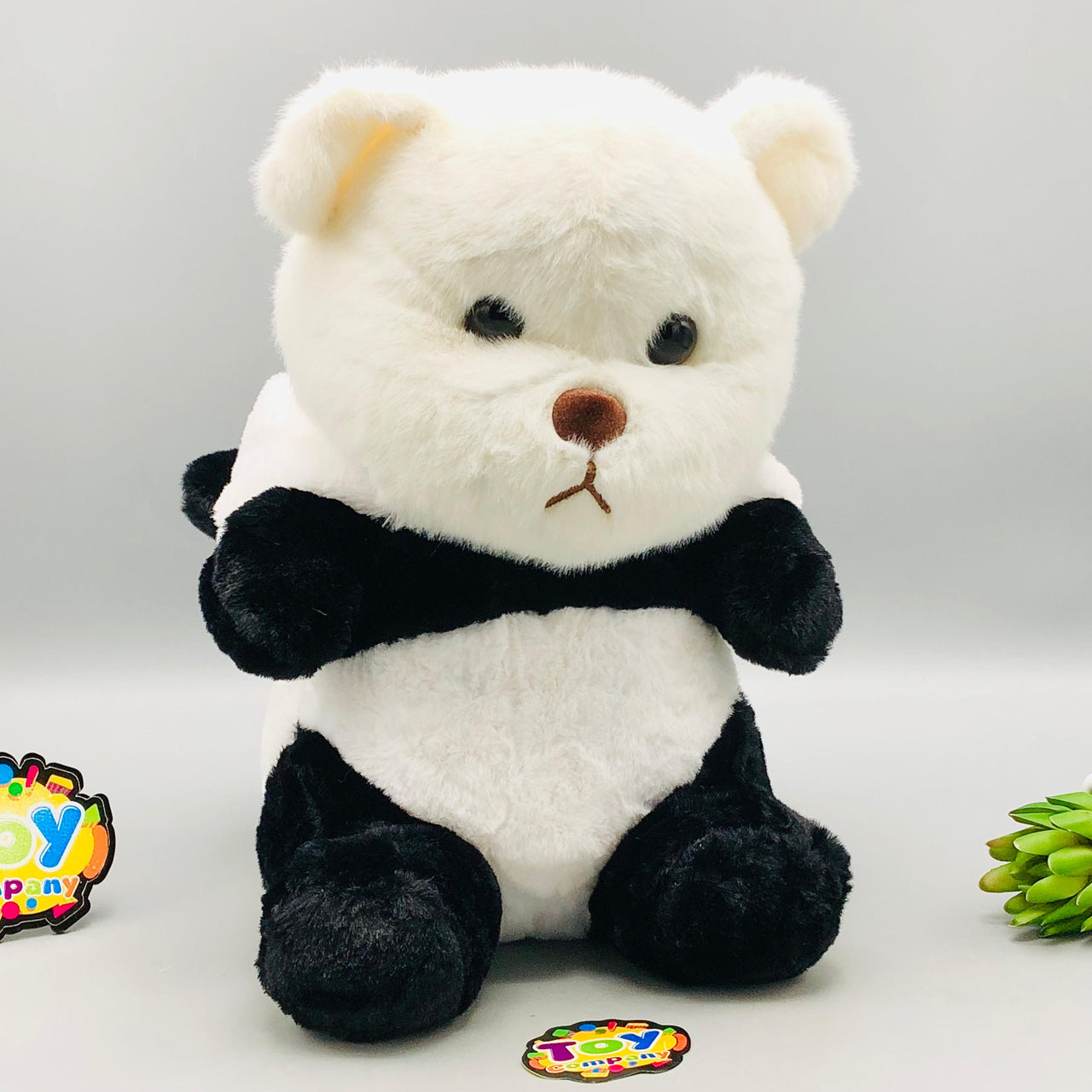 12* Inches Premium 2in1 Hoodie Panda Bear Stuff Toy