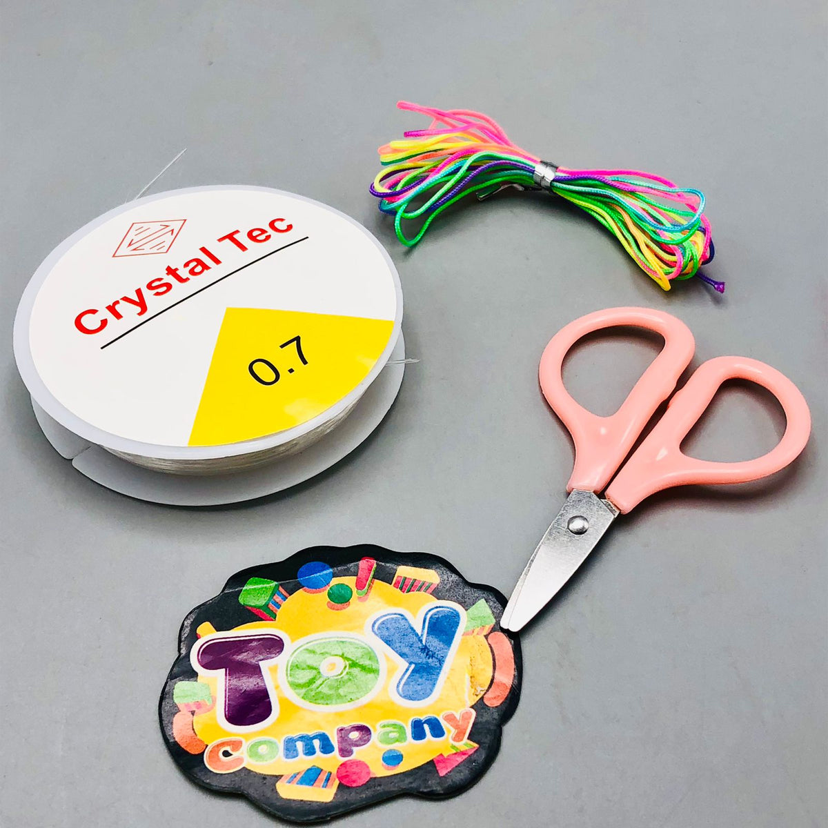 DIY Colorful Beads Set For Girls With Storage Box