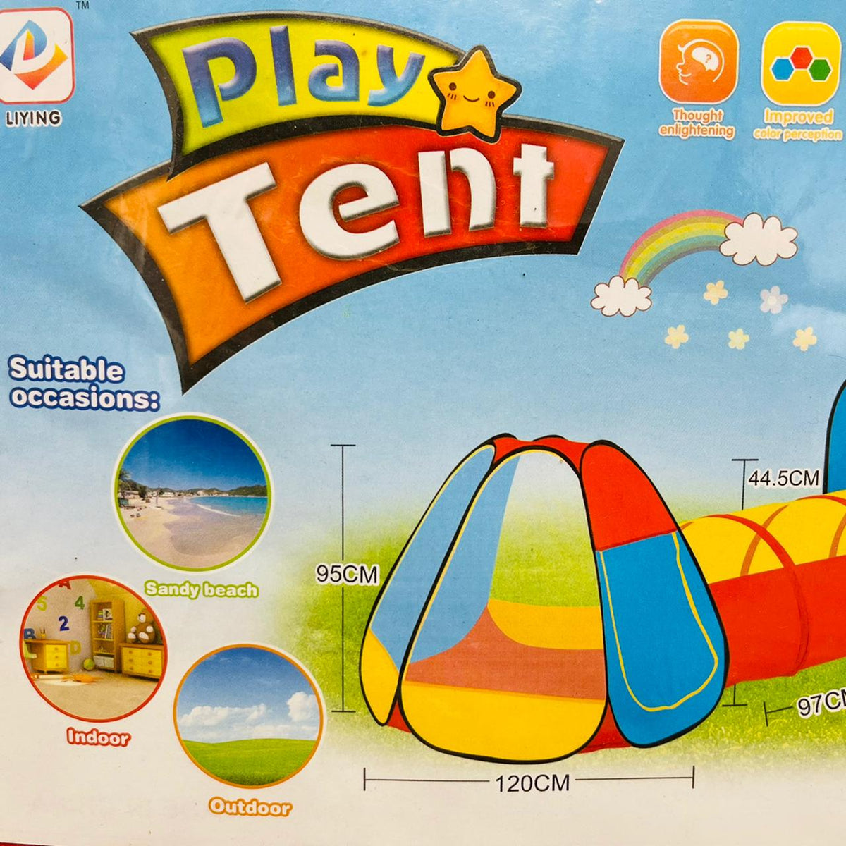 Tunnel Play Tent - Large