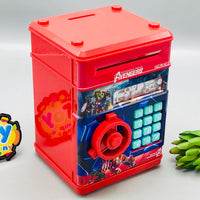 Avengers Secret Code Lock Piggy Bank