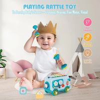 Sobebear Baby Musical Xylophone & Puzzle Bus