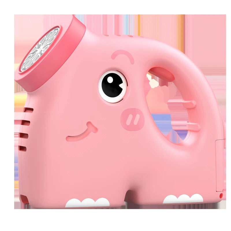 Electric Elephant Colorful Bubble Gun
