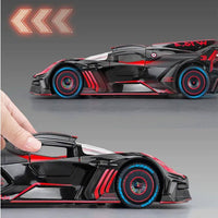 1:24 Diecast Bugatti Bolide Model Car With Smoke