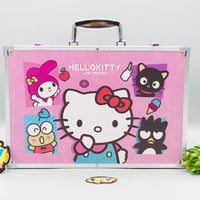 145Pcs Premium Hello Kitty Themed Kids Painting Kit Briefcase