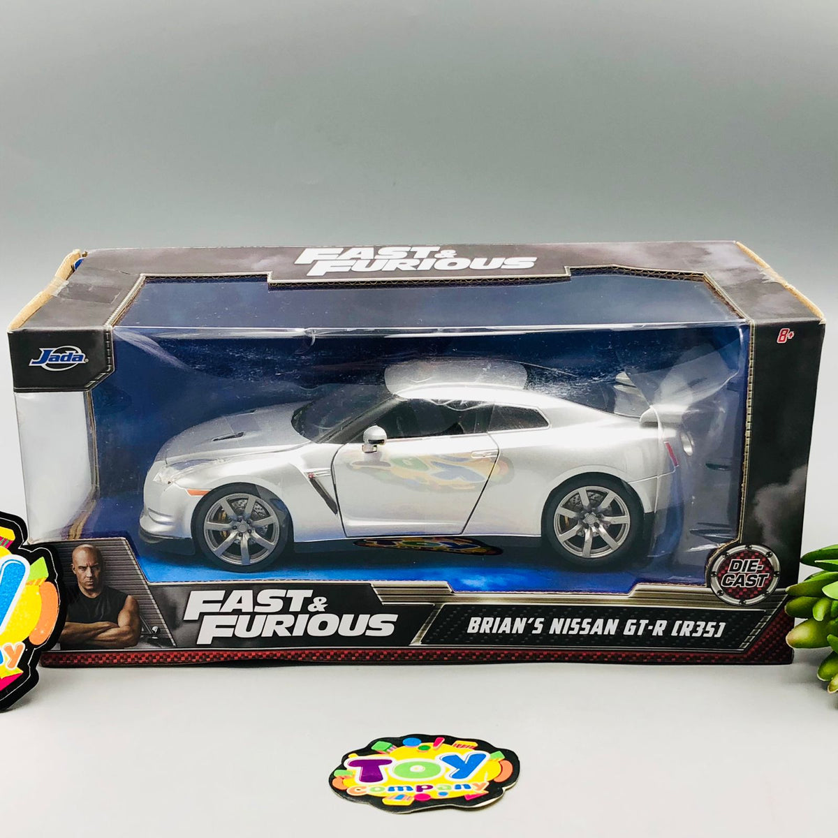 Jada 1:24 Diecast Fast & Furious Brian’s Nissan GTR R35