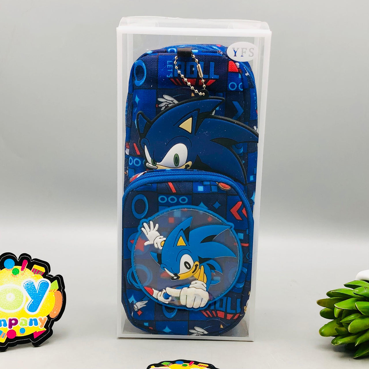 Premium Sonic The Hedgehog Themed Kids Pencil Pouch