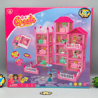 DIY 10 Rooms Princess Doll House