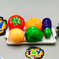 11Pcs Pretend Play Vegetable Cutting Set