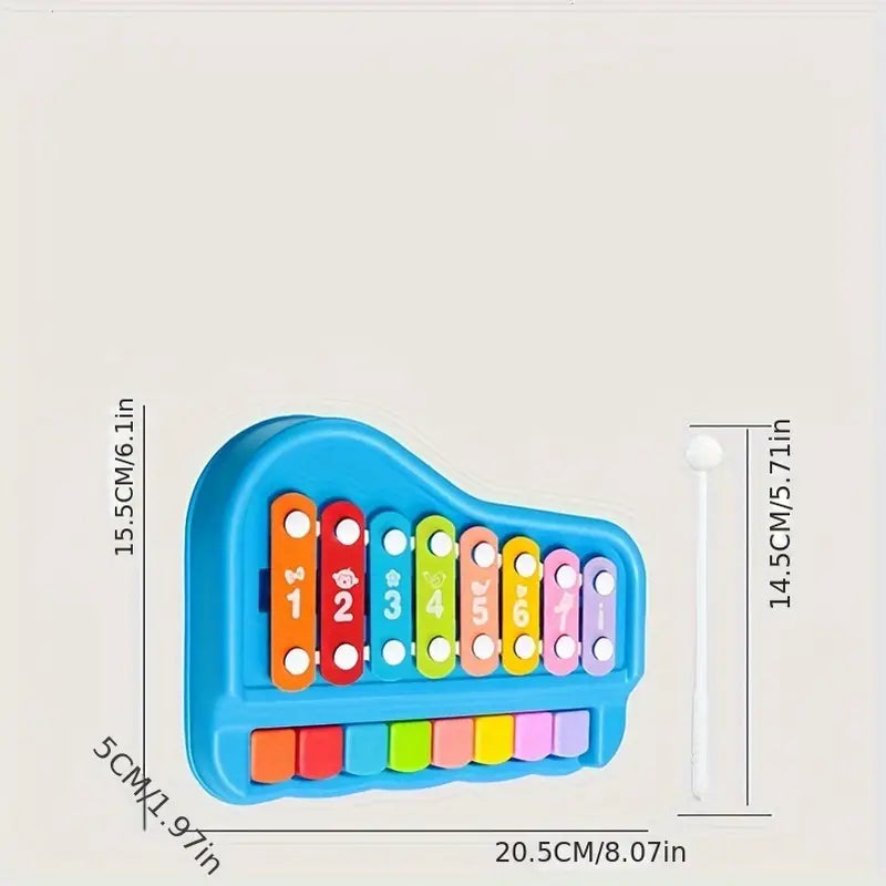 Hand Percussion Musical Xylophone & Piano