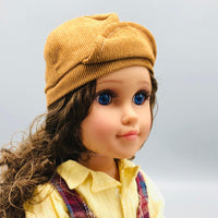 18* Inches Premium Movable Joints Plaid Charm Doll