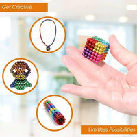 216Pcs Colorful Magnetic Bucky Balls With Storage Box