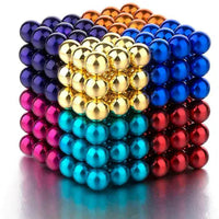 216Pcs Colorful Magnetic Bucky Balls With Storage Box
