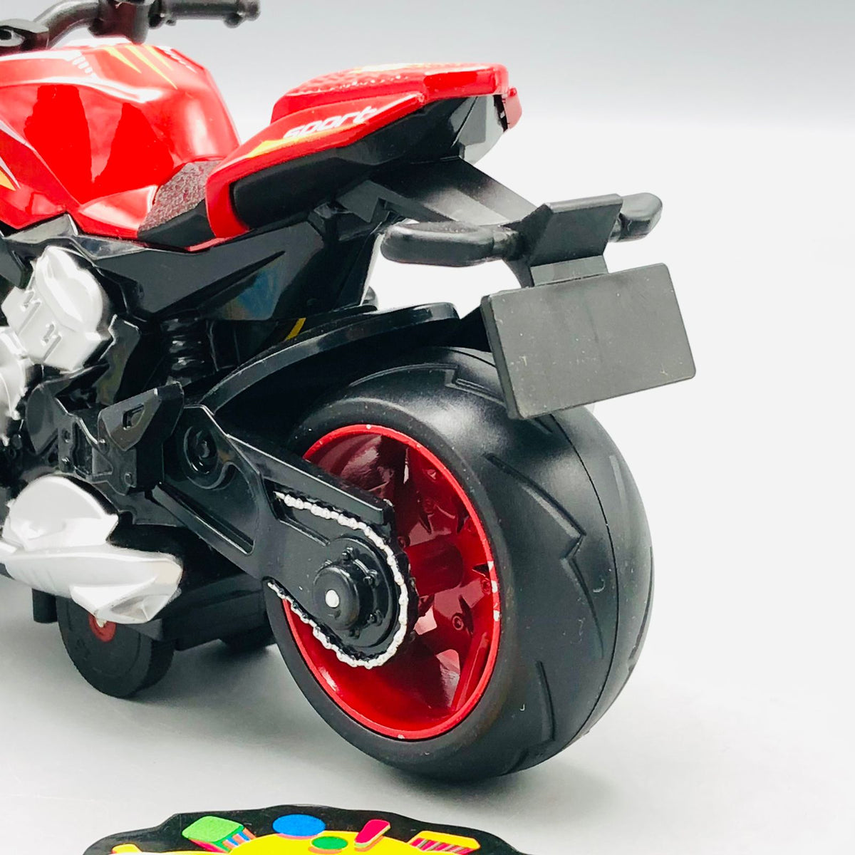 1:12 Diecast Storm Riders Racing Model Bike
