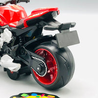 1:12 Diecast Storm Riders Racing Model Bike