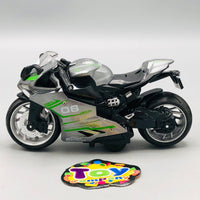 1:12 Diecast Pullback Danger Model Bike - 1Pc
