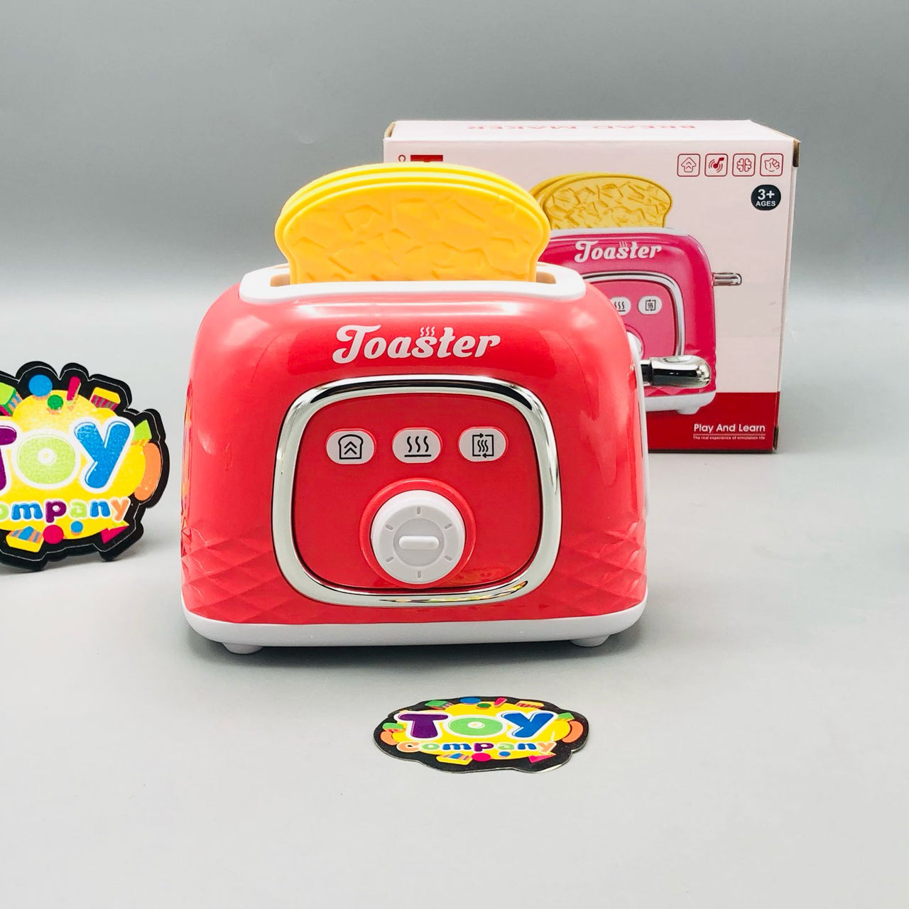 Kids Pretend Play Mini Toaster Toy
