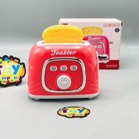 Thumbnail for Kids Pretend Play Mini Toaster Toy