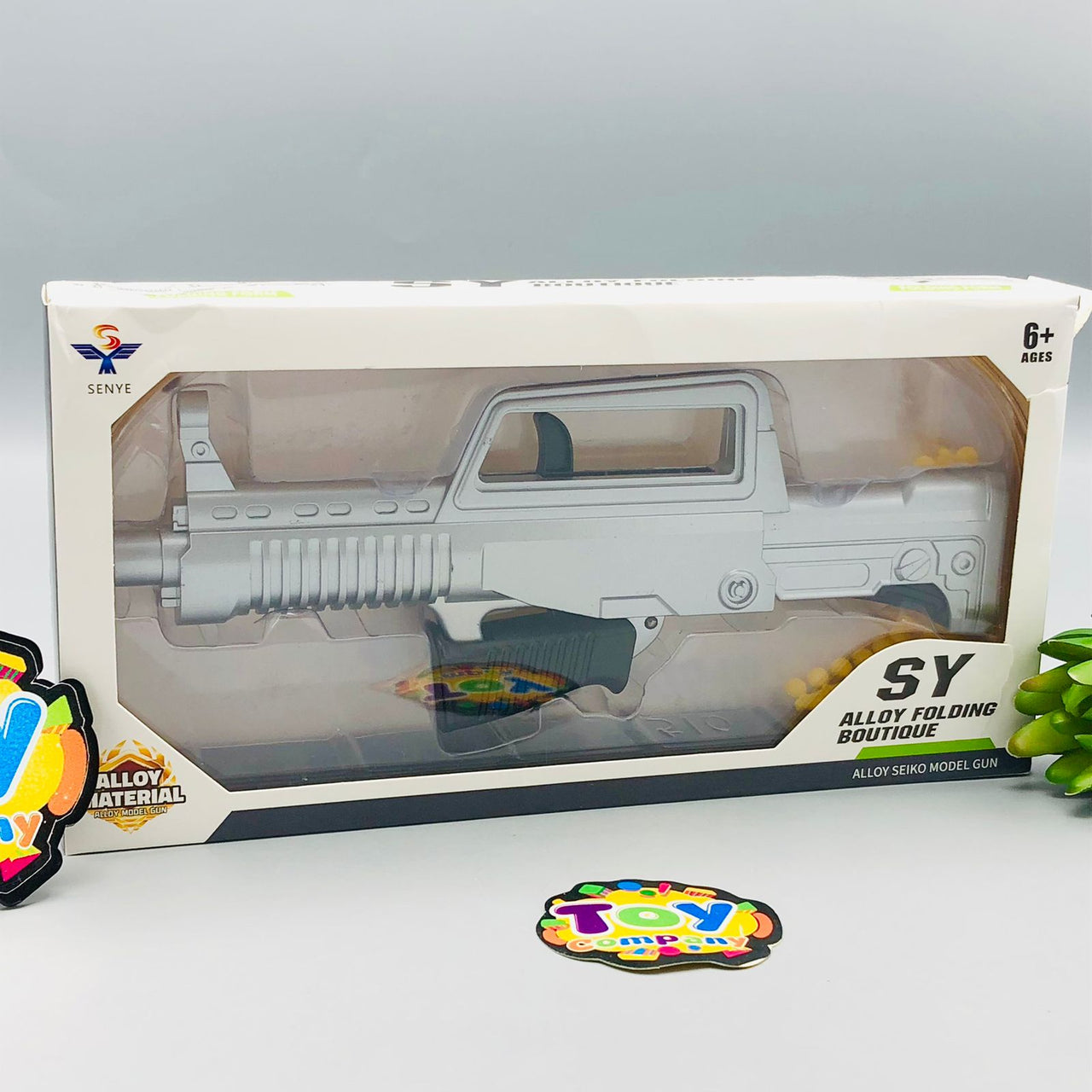 Alloy Folding Manual Military Gun With Soft Pellets