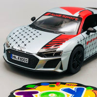 1:36 Kinsmart 2020 Audi R8 Coupe Livery Edition