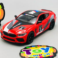 1:38 Kinsmart BMW M8 Competition Coupe Livery Edition