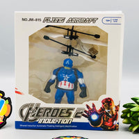 Hand Sensor Flying Captain America Aircraft