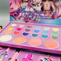 43Pcs Realistic Stylish Makeup & Jewellery Briefcase