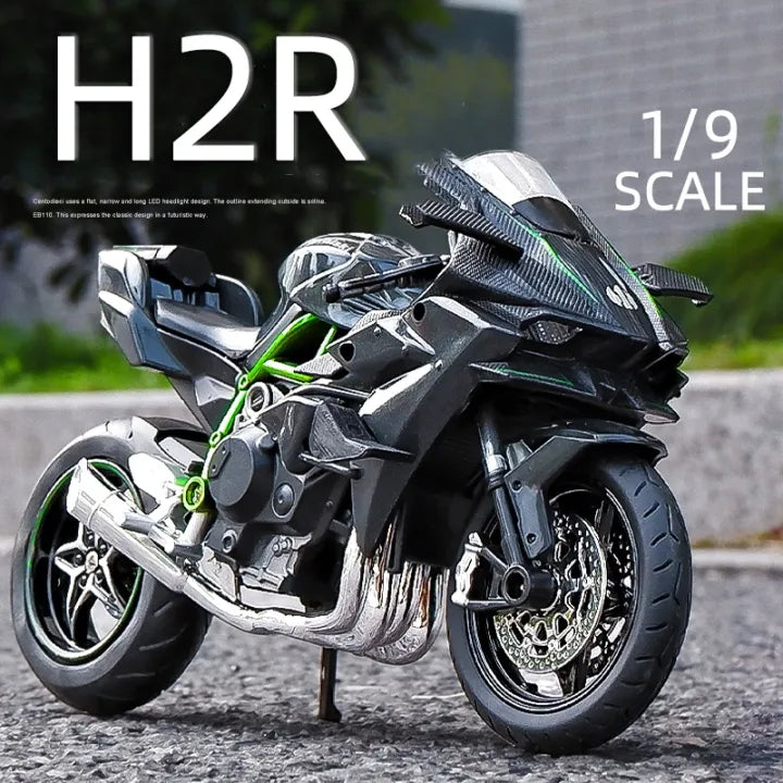 1:9 Diecast Kawasaki Ninja H2R Model Bike