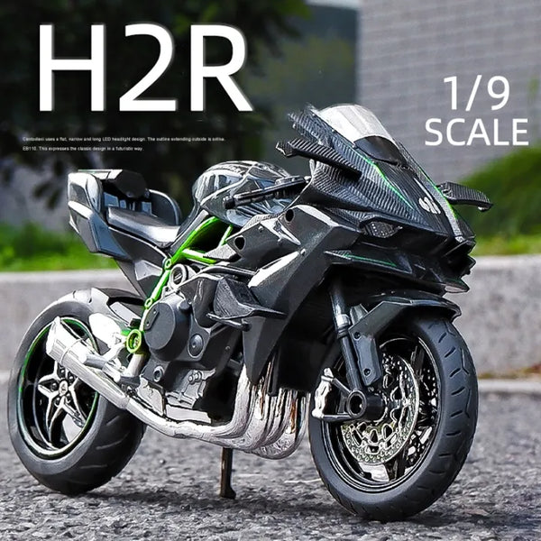 1:9 Diecast Kawasaki Ninja H2R Model Bike