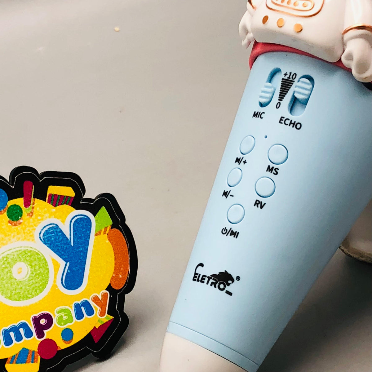 Rechargeable Spaceman Themed Handheld Bluetooth Microphone
