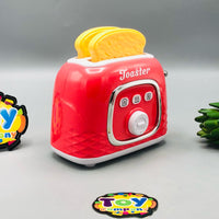 Thumbnail for Kids Pretend Play Mini Toaster Toy