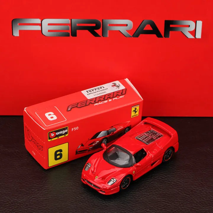 1:64 Bburago Diecast Ferrari Race & Play - Assortment