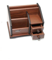 Thumbnail for 20cm Wooden Pen Holder With Draws