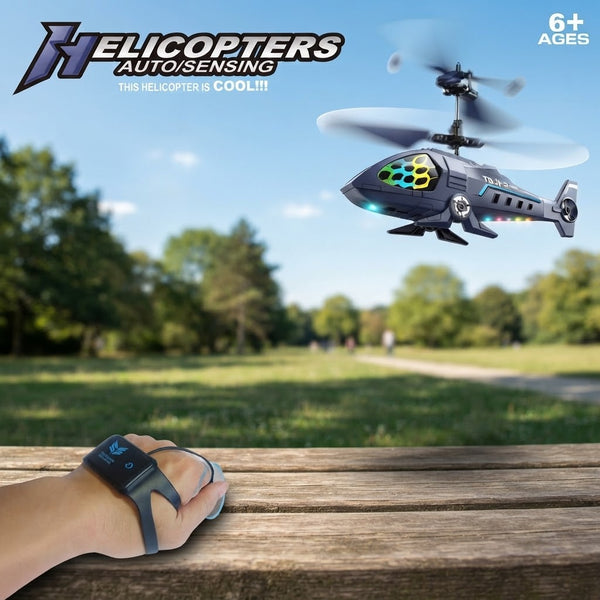 Watch & Sensing Control Mini Helicopter Model