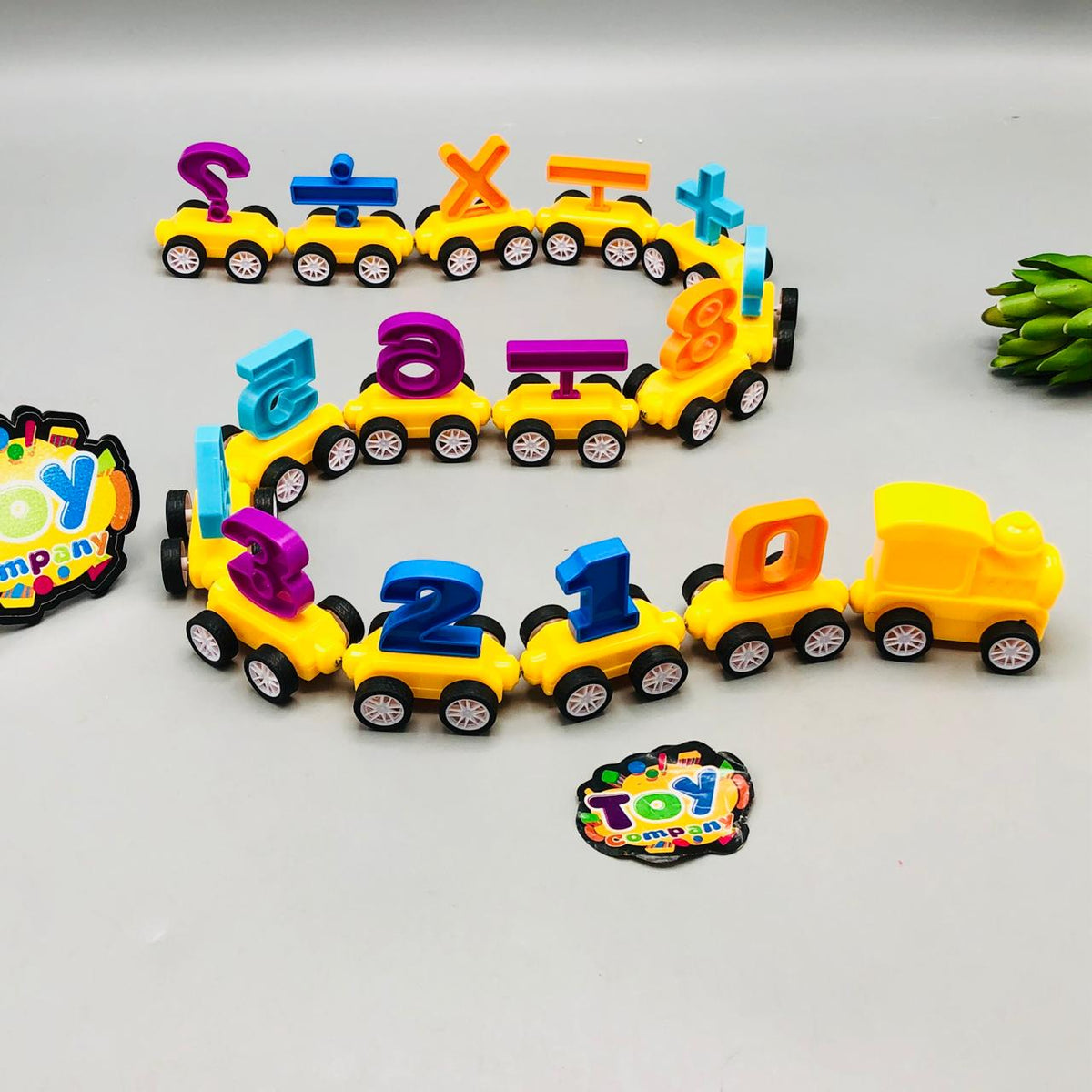 31Pcs Montessori Digital Number Train
