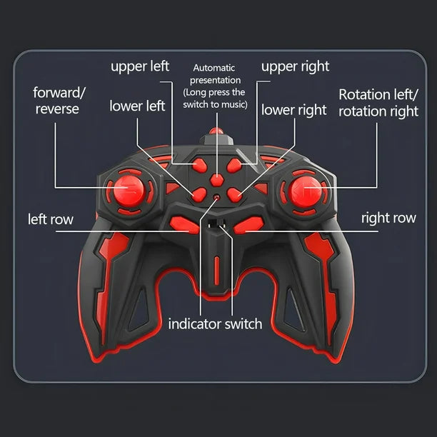 Remote Control Double-Sided Stunt Car