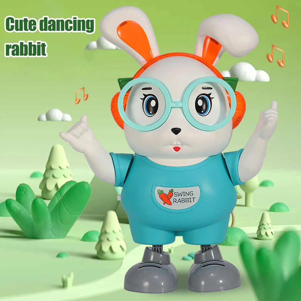 Electric Cute Dancing Rabbit With Light & Music