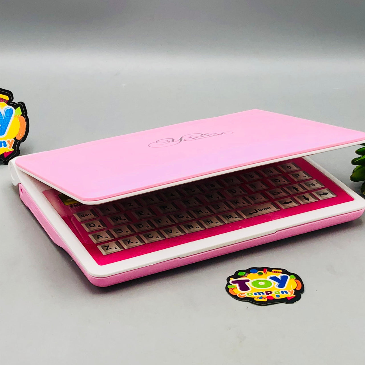 40 Activities Kids English Learning Laptop - Pink