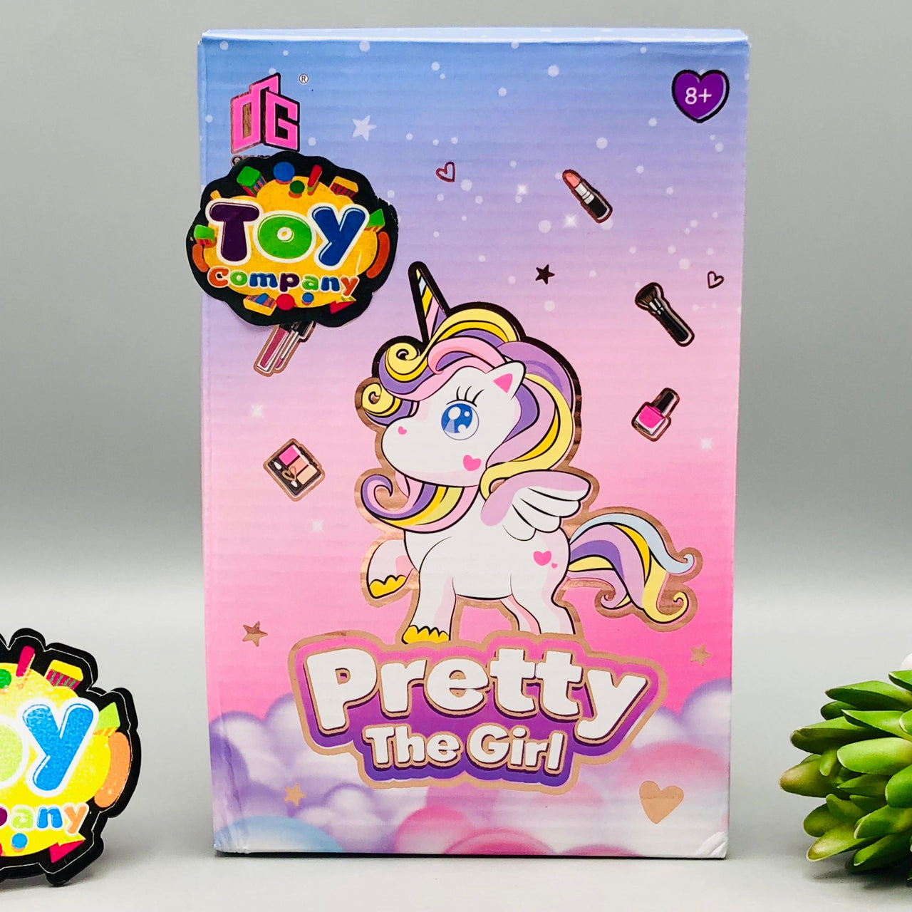Realistic Cool Unicorn Pretty Mini Makeup Kit