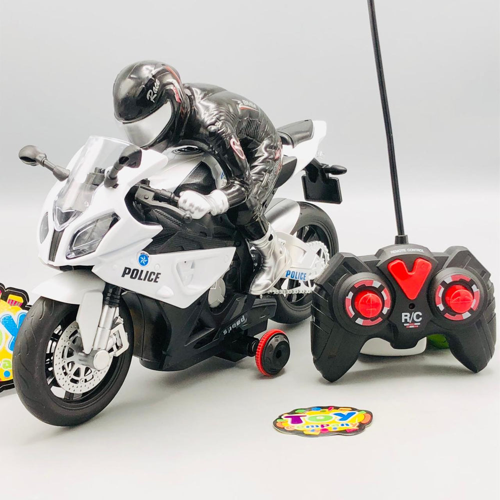 1:20 RC BMW S1000 Stuntman Police Bike
