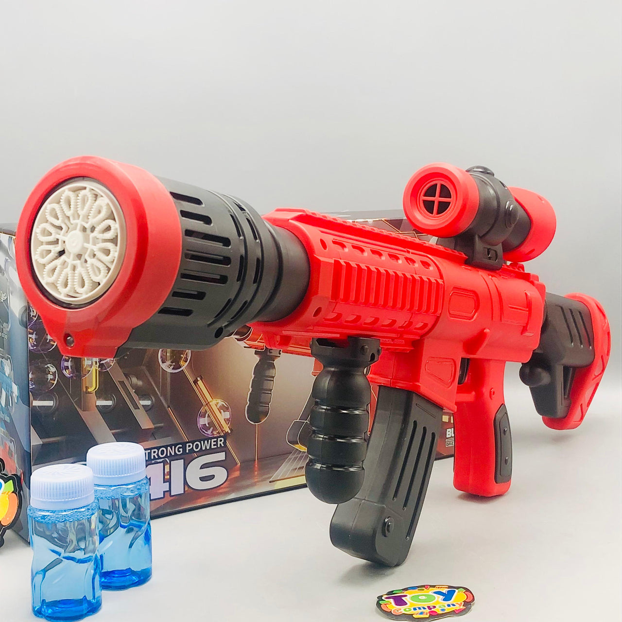 Electric M416 Colorful Bubble Blowing Rifle