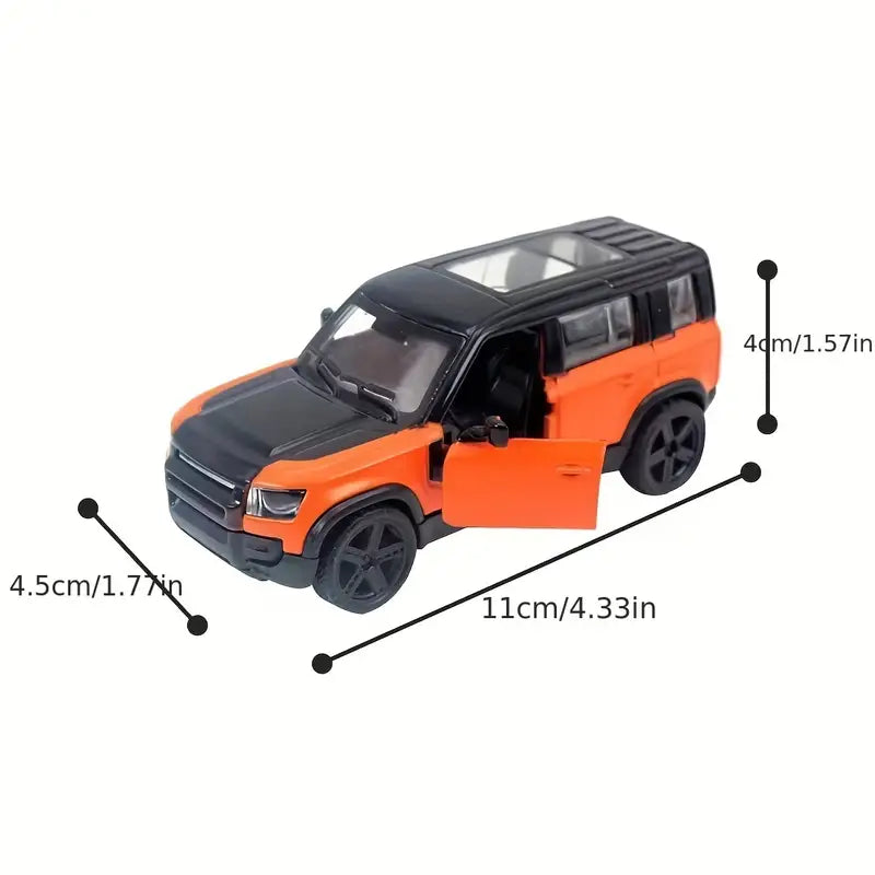 1:43 Diecast Defender Mini Model Jeep