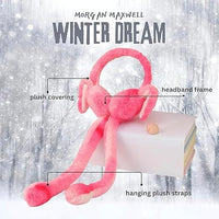 Premium Kids Plush Bunny Earmuffs - 1Pc