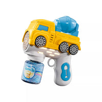 Kids Truck Themed Colorful Bubble Gun