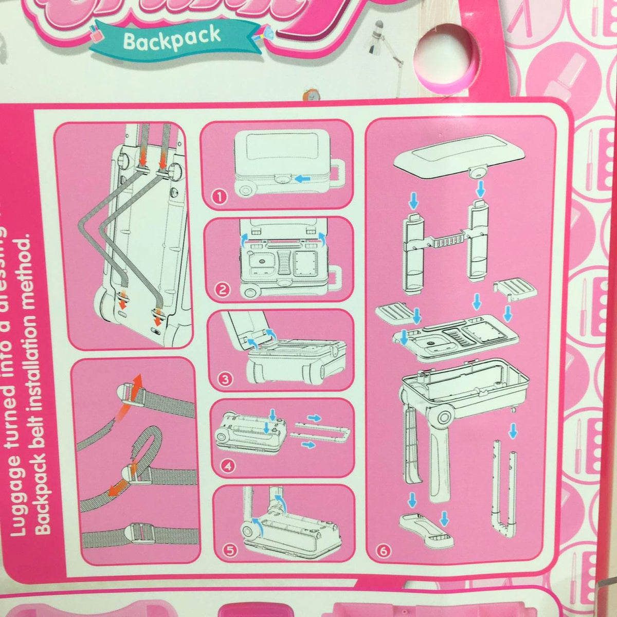 3 in 1 Makeup/Jewelry Trunk