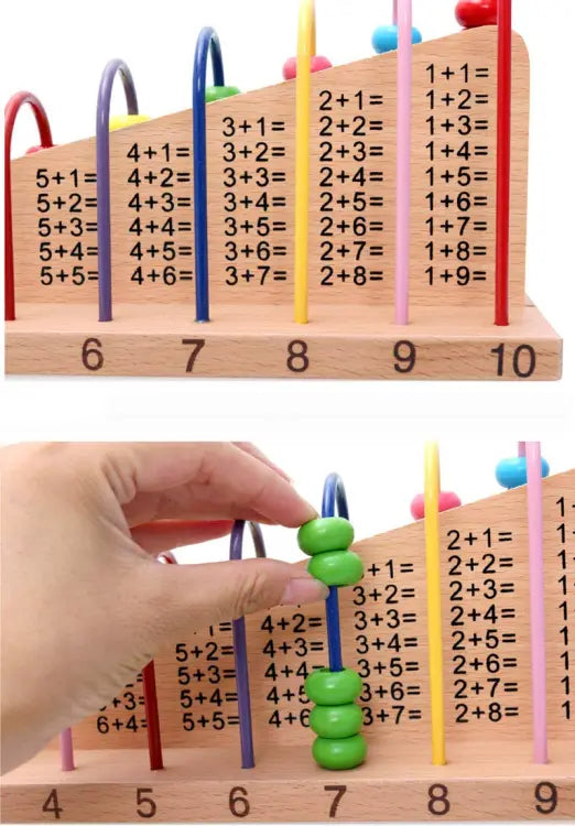Wooden 1+1 Calculation Shelf