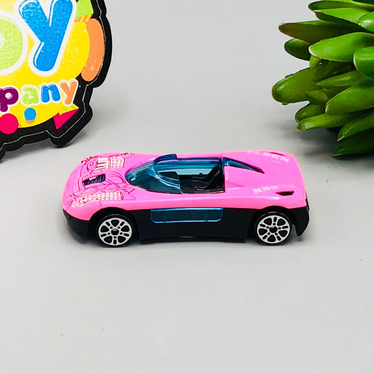 Diecast 300Kmh Inertial Power Cars - 6Pcs