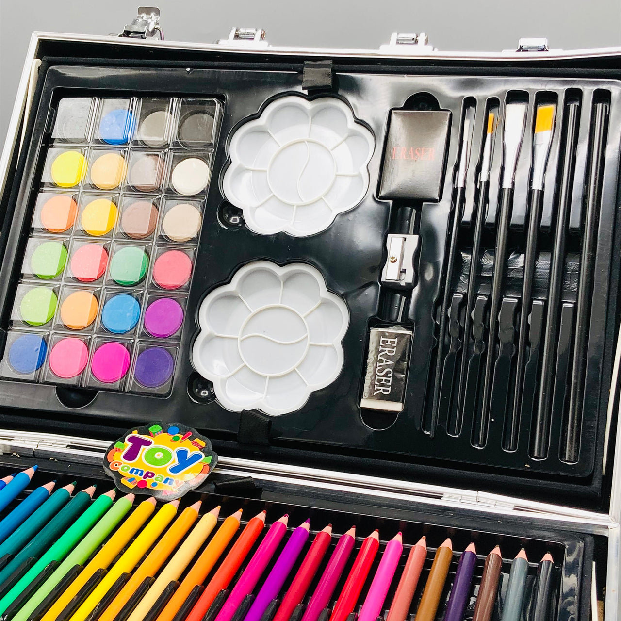 145Pcs Premium Hello Kitty Themed Kids Painting Kit Briefcase